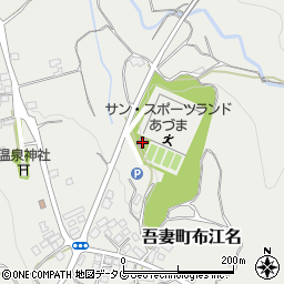 長崎県雲仙市吾妻町布江名541周辺の地図