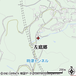 長崎県西彼杵郡時津町左底郷1041周辺の地図