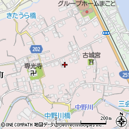 長崎県島原市中野町1311周辺の地図