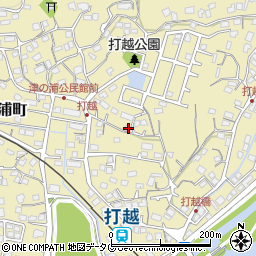 熊本県熊本市北区打越町22-43周辺の地図