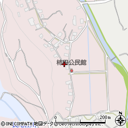 長崎県雲仙市吾妻町栗林名616周辺の地図