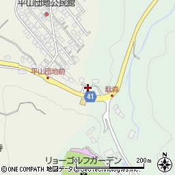 長崎県諫早市平山町387周辺の地図
