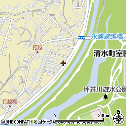 熊本県熊本市北区打越町10-15周辺の地図