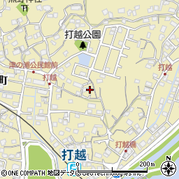 熊本県熊本市北区打越町20周辺の地図