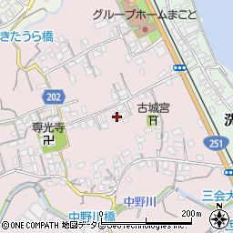 長崎県島原市中野町1315周辺の地図