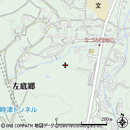 長崎県西彼杵郡時津町左底郷周辺の地図