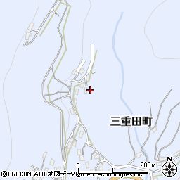 長崎県長崎市三重田町1286周辺の地図