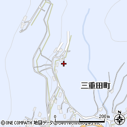 長崎県長崎市三重田町1310周辺の地図