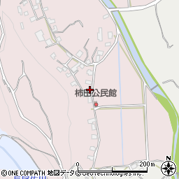 長崎県雲仙市吾妻町栗林名487周辺の地図