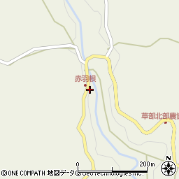 熊本県阿蘇郡高森町矢津田2053-1周辺の地図