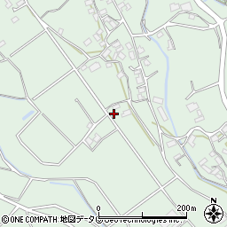 長崎県雲仙市吾妻町阿母名1254-1周辺の地図