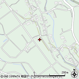 長崎県雲仙市吾妻町阿母名1258-1周辺の地図