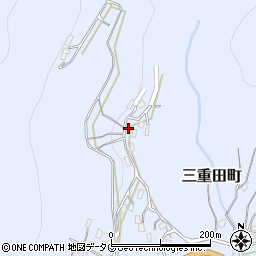 長崎県長崎市三重田町1308周辺の地図