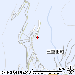 長崎県長崎市三重田町1305周辺の地図
