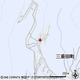 長崎県長崎市三重田町1327周辺の地図