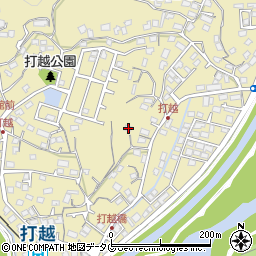 熊本県熊本市北区打越町13-41周辺の地図