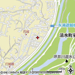 熊本県熊本市北区打越町10-7周辺の地図