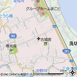 長崎県島原市中野町1322周辺の地図