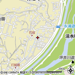 熊本県熊本市北区打越町11-56周辺の地図