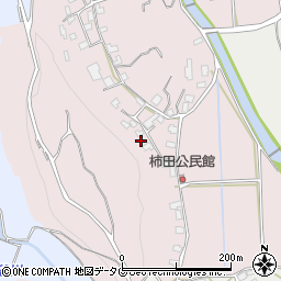長崎県雲仙市吾妻町栗林名624周辺の地図