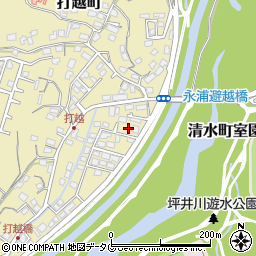 熊本県熊本市北区打越町11-45周辺の地図