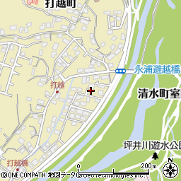 熊本県熊本市北区打越町11-47周辺の地図