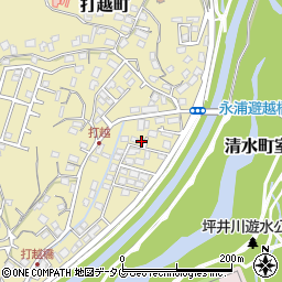 熊本県熊本市北区打越町11-50周辺の地図