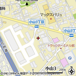 株式会社ダイショー　熊本営業所周辺の地図