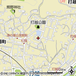 熊本県熊本市北区打越町21周辺の地図