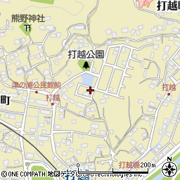 熊本県熊本市北区打越町21-7周辺の地図