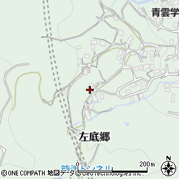 長崎県西彼杵郡時津町左底郷1059周辺の地図