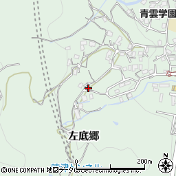長崎県西彼杵郡時津町左底郷1060周辺の地図