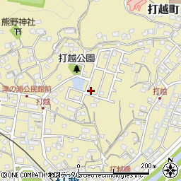 熊本県熊本市北区打越町25-19周辺の地図