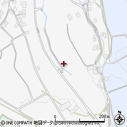 長崎県雲仙市吾妻町永中名144周辺の地図