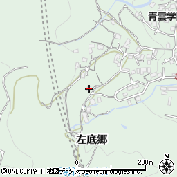 長崎県西彼杵郡時津町左底郷1056周辺の地図