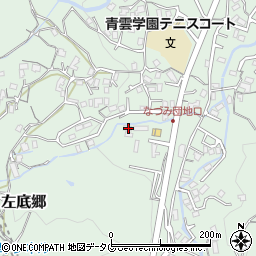 長崎県西彼杵郡時津町左底郷1077周辺の地図