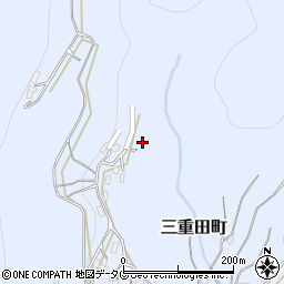 長崎県長崎市三重田町1346周辺の地図