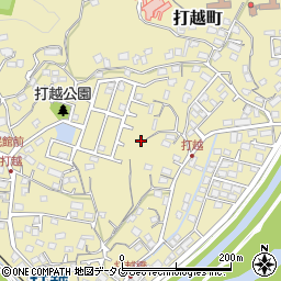 熊本県熊本市北区打越町31-90周辺の地図