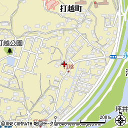 熊本県熊本市北区打越町13-26周辺の地図
