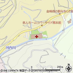 熊本県熊本市西区河内町野出1935周辺の地図