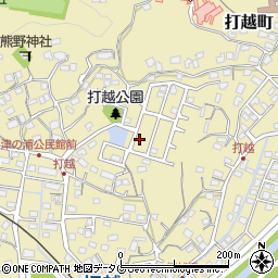 熊本県熊本市北区打越町25-3周辺の地図