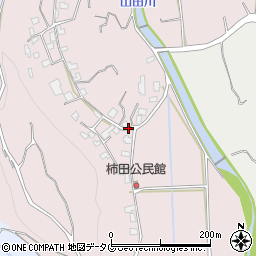 長崎県雲仙市吾妻町栗林名周辺の地図