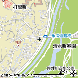 熊本県熊本市北区打越町11-31周辺の地図