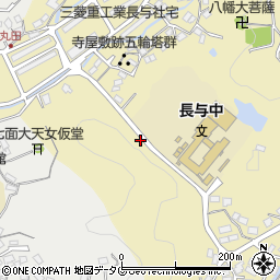 長崎県西彼杵郡長与町丸田郷195周辺の地図