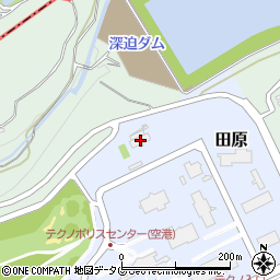 熊本県上益城郡益城町田原2170-2周辺の地図