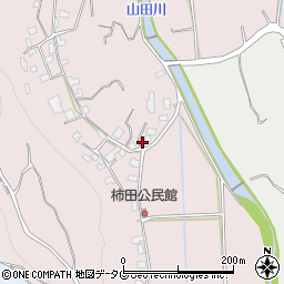 長崎県雲仙市吾妻町栗林名318周辺の地図