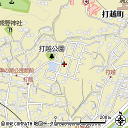 熊本県熊本市北区打越町25-4周辺の地図