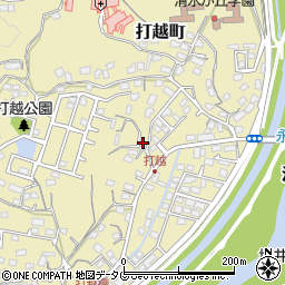 熊本県熊本市北区打越町31-62周辺の地図