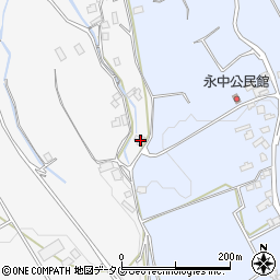 長崎県雲仙市吾妻町永中名403周辺の地図