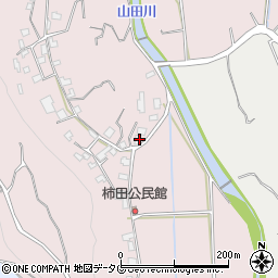 長崎県雲仙市吾妻町栗林名296周辺の地図